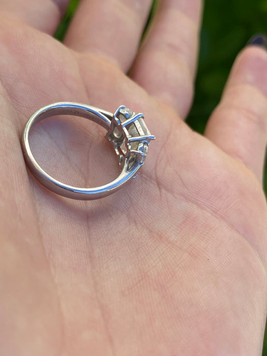 Vintage Platinum 900 Natural Diamond Ring – 2.14 TCW