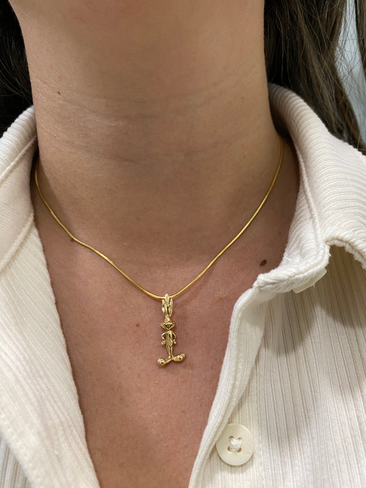 Vintage 14K Gold Bugs Bunny Charm Pendant
