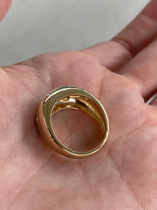 14K Gold 1.4 TCW Lab Diamond Ring Size 7