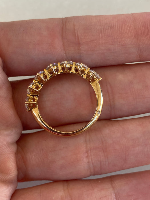 14K Gold 1.70 Carat Round Lab Diamond Ring