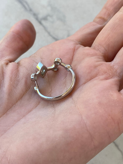 Vintage Platinum 900 Natural Diamond Constellation Ring – 0.97 TCW