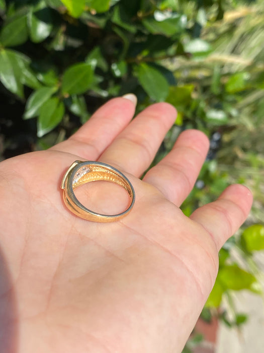 14k diamond ring size 6.75