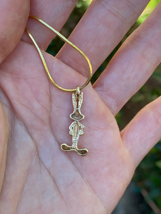 Vintage 14K Gold Bugs Bunny Charm Pendant