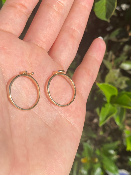 14k diamond letter u ring size 6.5