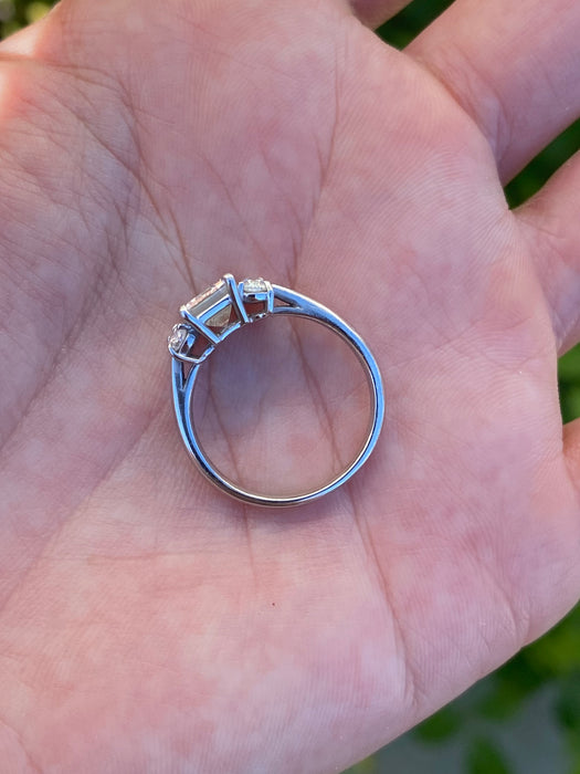 Vintage Platinum 900 Natural Diamond Ring – 2.14 TCW