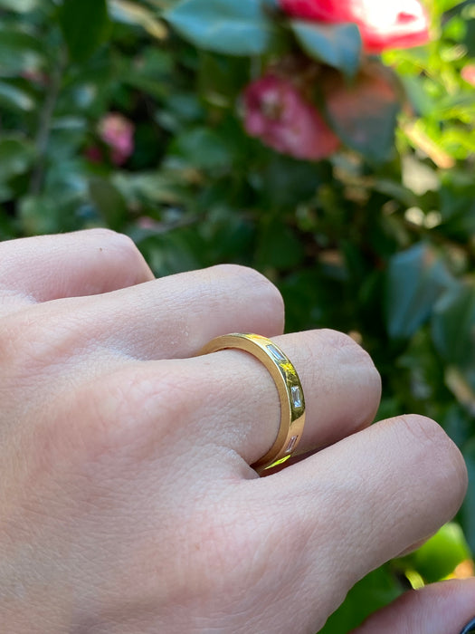 18k diamond eternity ring size 6.5