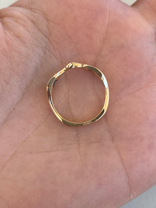 Vintage 14K Horsebit Buckle Ring