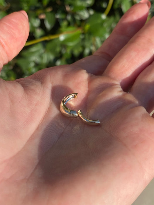 14k diamond ear cuff earring