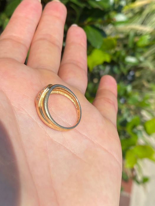 14k diamond ring size 6.75