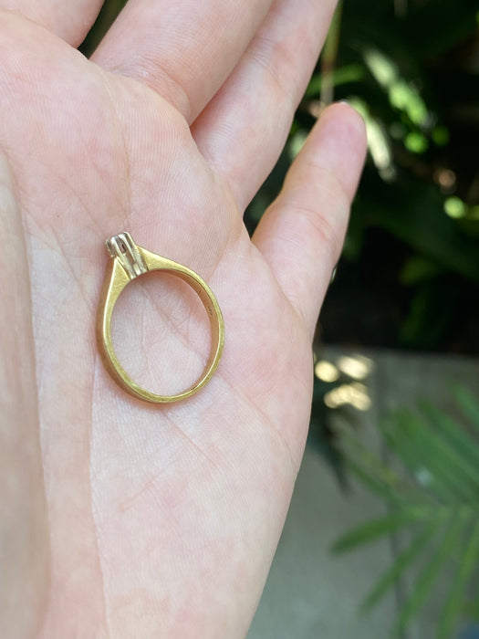 14k diamond ring size 5