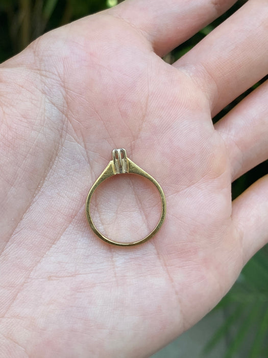 14k diamond ring size 5