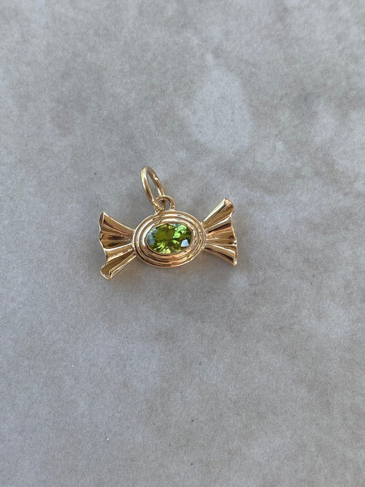 14K Triple Bezel Candy Charm