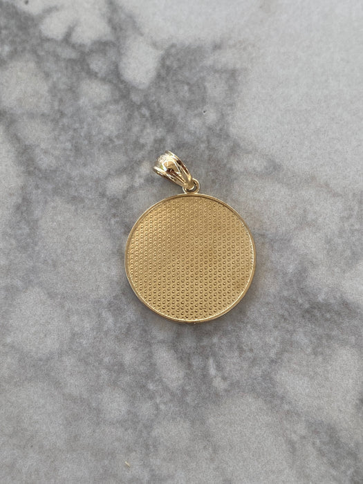 14K Gold Yin Yang Charm