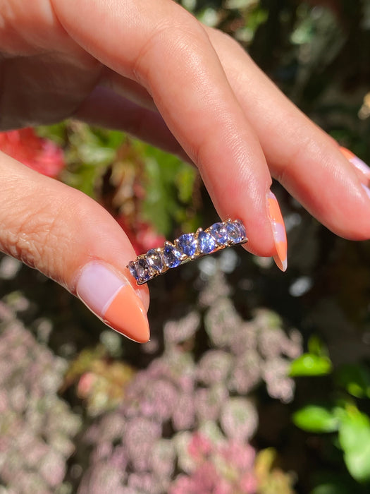 14k pear iolite ring size 6.5