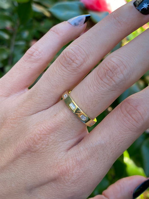 18k diamond eternity ring size 6.5