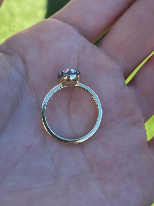 14k 1.6 carat lab Diamond ring size 6