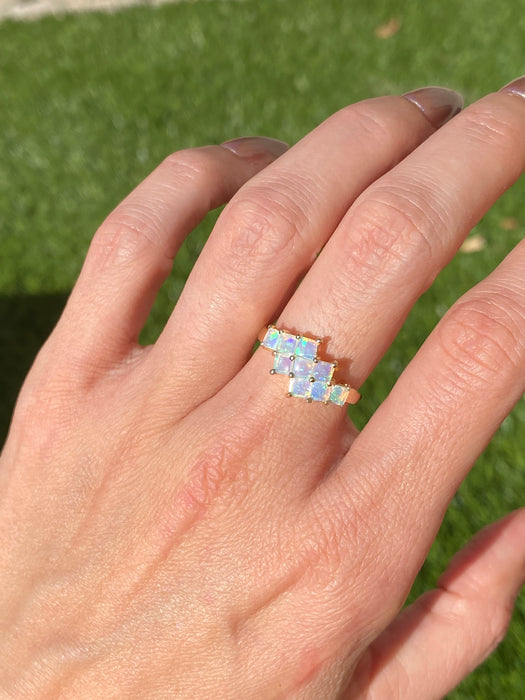 Vintage 14K Gold Opal Ring