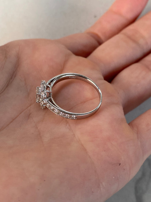 Vintage Platinum 900 1.01 TCW Diamond Ring