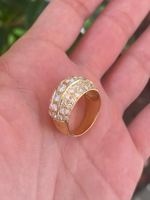 18k diamond ring size 6.5