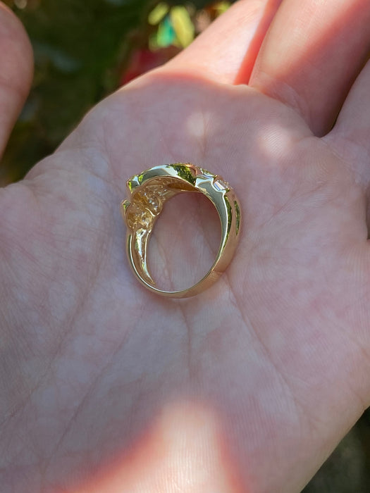 18k 1.21 tcw baguette diamond ring size 6.5