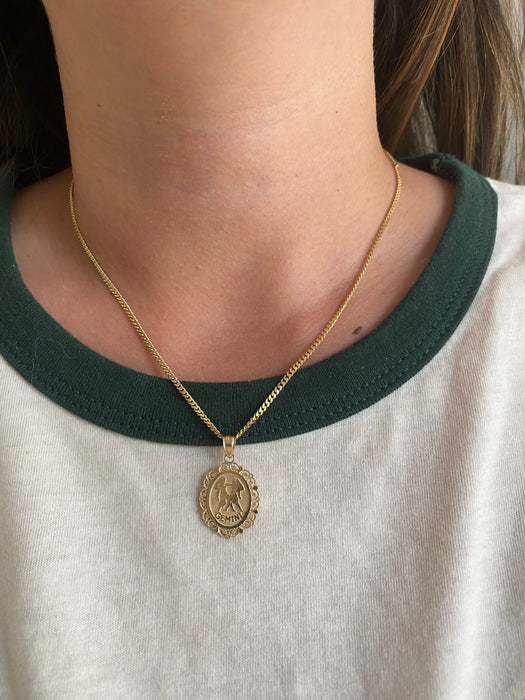 14K Gold Zodiac Charm