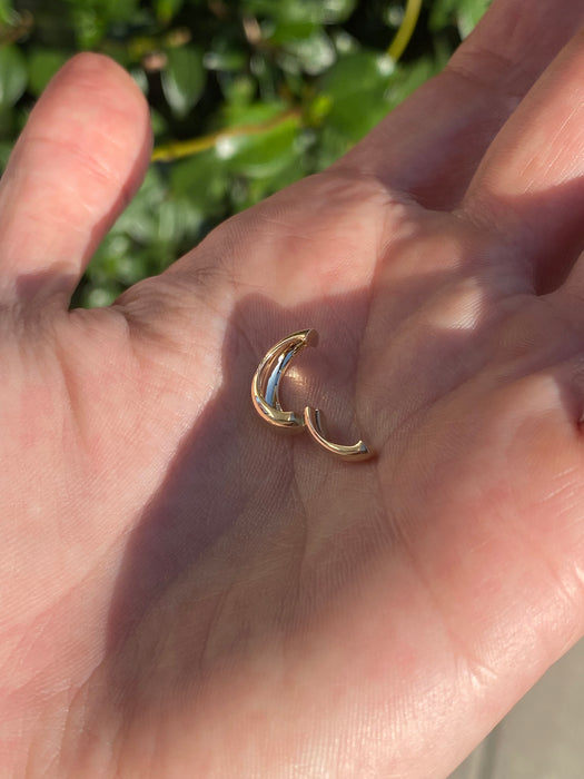 14k diamond ear cuff earring