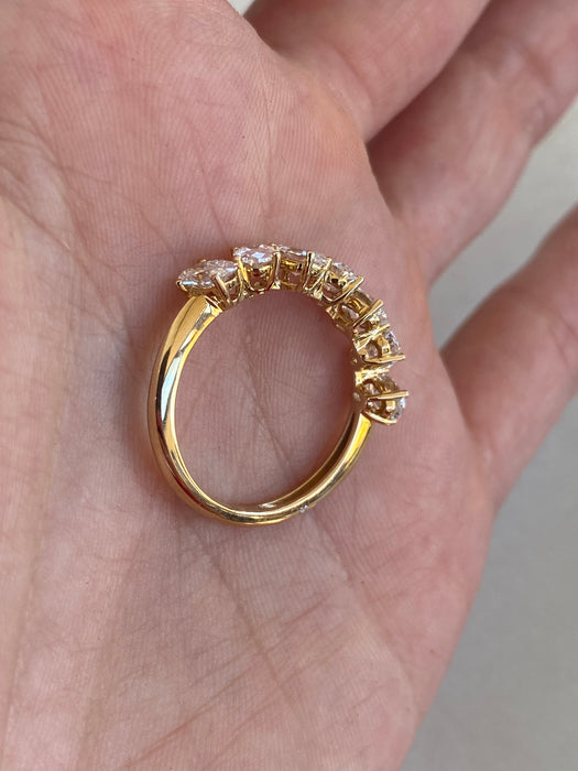 14K Gold 1.60 Carat Oval Lab Diamond Ring