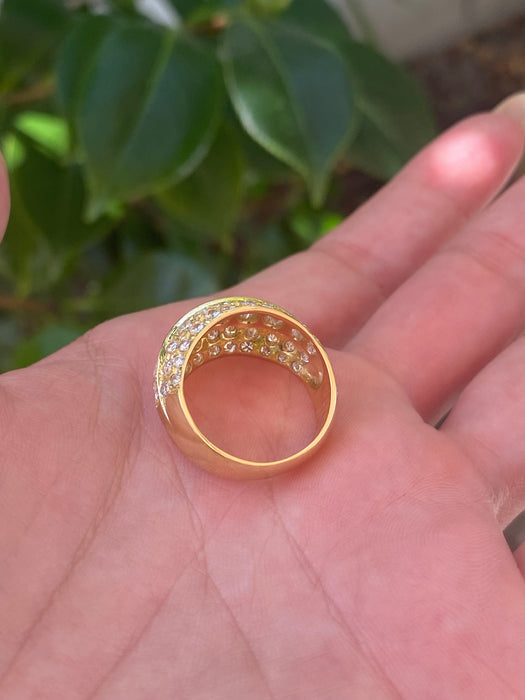 18k diamond ring size 6.5