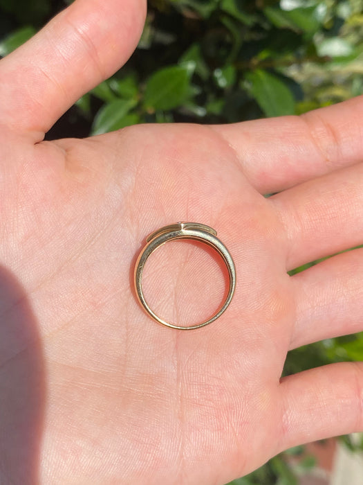 14k diamond ring size 6.75