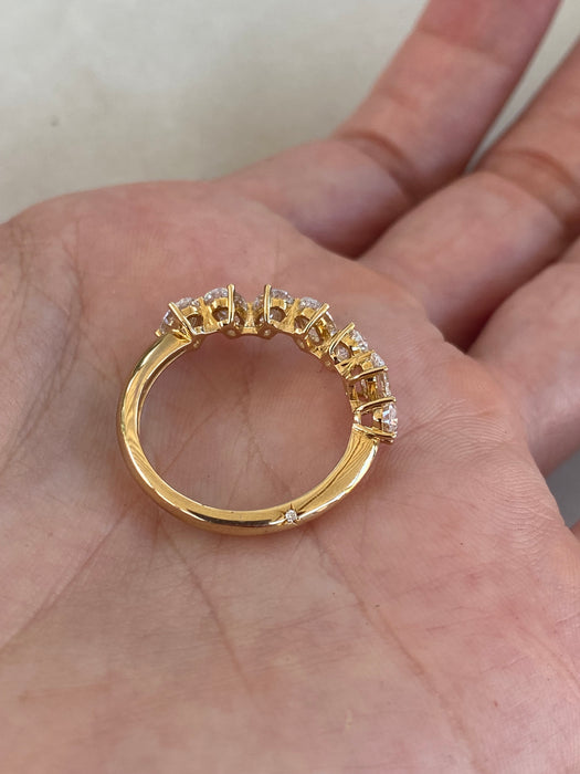 14K Gold 1.60 Carat Oval Lab Diamond Ring