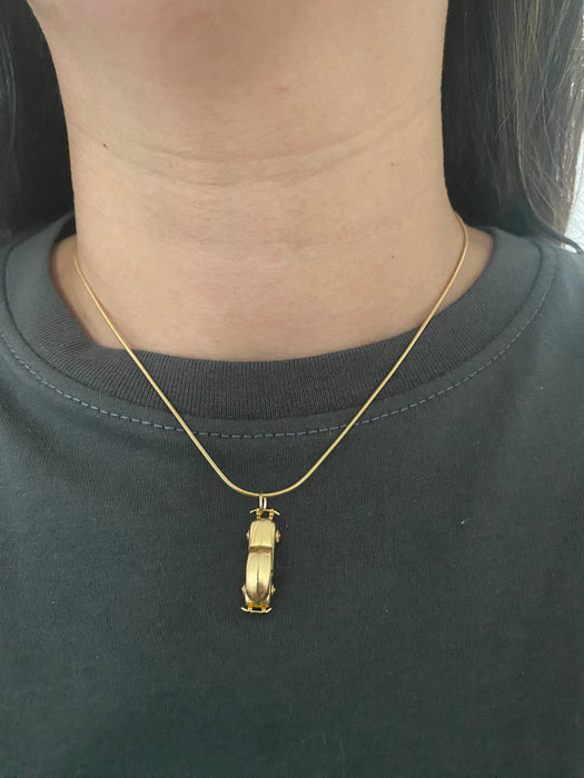 14k car charm pendant