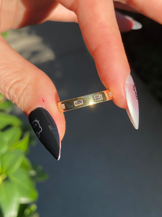 18k diamond eternity ring size 6.5